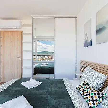 Panoramic View Close To Hockey Stadium Bratysława